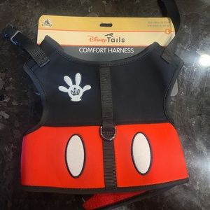 DISNEY TAILS MICKEY COSTUME COMFORT HARNESS FOR A DOG SIZE LARGE